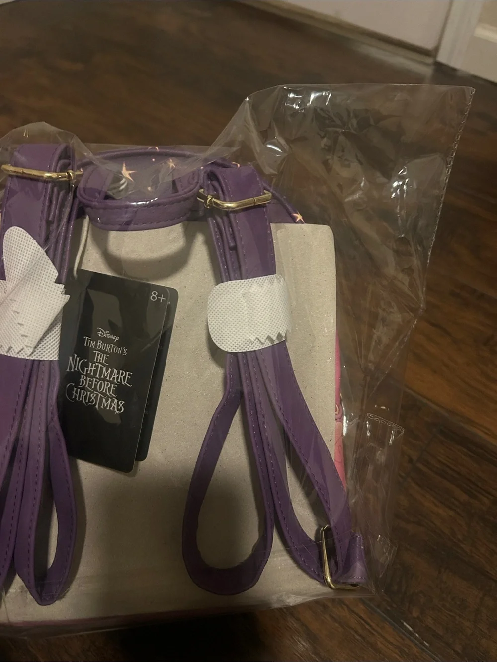 Disney Purple and Pink The Nightmare Before Christmas Mini Backpack